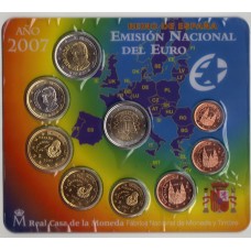 Monedas - Euros Cartera Oficial - Año 2007