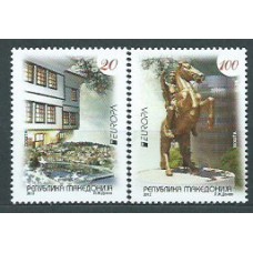 Tema Europa 2012 Macedonia Yvert 603/4 ** Mnh