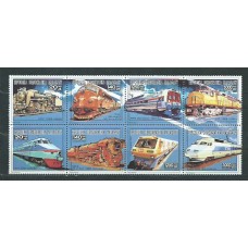 Madagascar - Correo 1992 Yvert 1110/7 ** Mnh  Trenes