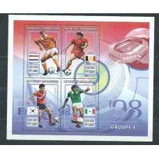 Madagascar - Correo 1998 Yvert 1552/5 ** Mnh  Deportes fútbol