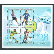 Madagascar - Correo 1998 Yvert 1564/7 ** Mnh  Deportes fútbol