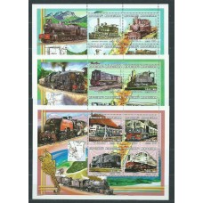 Madagascar - Correo 2000 Yvert 1792/823 ** Mnh  Trenes