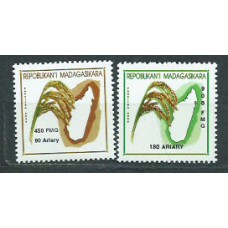 Madagascar - Correo 2001 Yvert 1824/5 ** Mnh  Flora