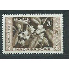 Madagascar - Correo 1956 Yvert 331 ** Mnh  Flores