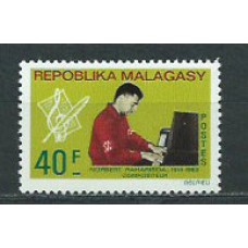 Madagascar - Correo 1967 Yvert 434 ** Mnh  Música