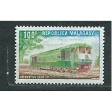 Madagascar - Correo 1972 Yvert 503 ** Mnh  Trenes