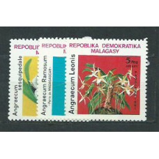 Madagascar - Correo 1981 Yvert 645/7 ** Mnh  Flores