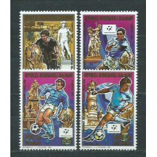 Madagascar - Correo 1989 Yvert 934/7 ** Mnh  Deportes fútbol
