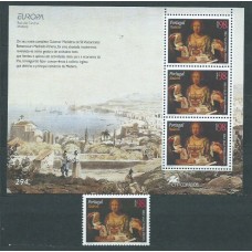 Tema Europa 1996 Madeira Yvert 189+H,15 ** Mnh