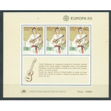 Tema Europa 1985 Madeira Yvert Hoja 6 ** Mnh