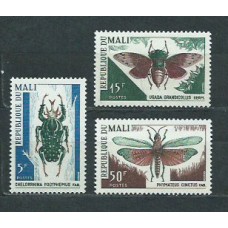 Mali - Correo Yvert 101/3 ** Mnh  Fauna insectos