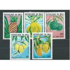 Mali - Correo Yvert 339/43 ** Mnh  Frutas