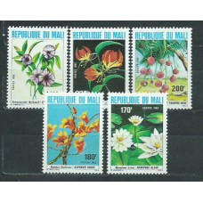 Mali - Correo Yvert 441/5 ** Mnh  Flores