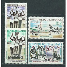 Mali - Correo Yvert 50/3 ** Mnh  Música Deportes