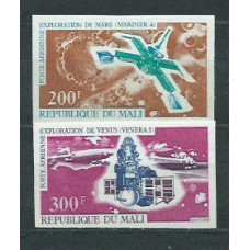 Mali - Aereo Yvert 127/8 Sin dentar ** Mnh  Astro