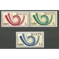 Tema Europa 1973 Malta Yvert 474/6 ** Mnh