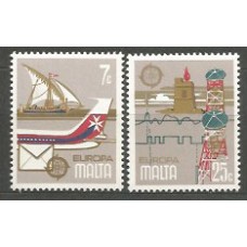 Tema Europa 1979 Malta Yvert 583/4 ** Mnh