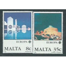 Tema Europa 1987 Malta Yvert 747/8 ** Mnh