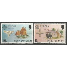Tema Europa 1981 Man Yvert 182/3 ** Mnh