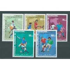 Mauritania - Aereo Yvert 263/7 ** Mnh  Deportes fútbol