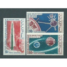 Mauritania - Aereo Yvert 48/50 ** Mnh  Astro