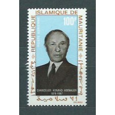 Mauritania - Aereo Yvert 72 ** Mnh  Konrad Adenauer