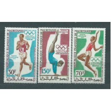 Mauritania - Aereo Yvert 90/2 ** Mnh  Olimpiadas de Méjico