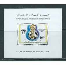Mauritania - Hojas Yvert 21 ** Mnh  Deportes fútbol