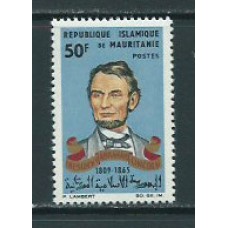 Mauritania - Correo Yvert 192 ** Mnh  Abraham Lincoln