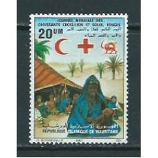 Mauritania - Correo Yvert 445 ** Mnh  Cruz roja