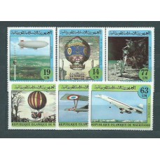 Mauritania - Correo Yvert 514/9 ** Mnh  Globos