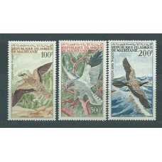 Mauritania - Aereo Yvert 34/6 ** Mnh  Fauna aves