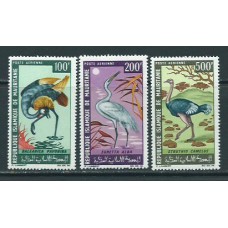 Mauritania - Aereo Yvert 64/6 ** Mnh  Fauna aves