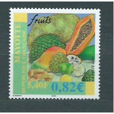 Mayotte - Correo Yvert 106 ** Mnh Flora. Frutos