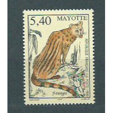 Mayotte - Correo Yvert 76 ** Mnh Fauna