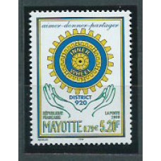 Mayotte - Correo Yvert 83 ** Mnh