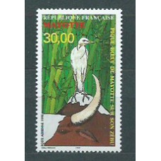 Mayotte - Aereo Yvert 3 ** Mnh Fauna. Ave