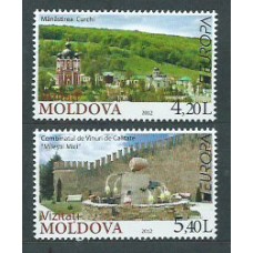 Tema Europa 2012 Moldavia Yvert 684/5 ** Mnh