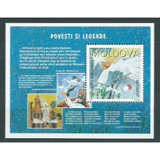 Tema Europa 1997 Moldavia Yvert Hoja 15 ** Mnh