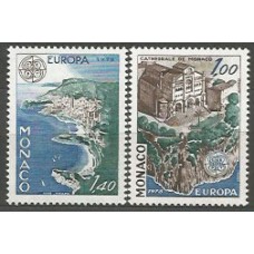 Tema Europa 1978 Monaco Yvert 1139/40 ** Mnh