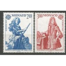 Tema Europa 1985 Monaco Yvert 1459/60 ** Mnh