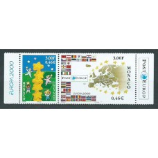 Tema Europa 2000 Monaco Yvert 2248/9 ** Mnh