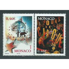 Tema Europa 2002 Monaco Yvert 2347/8 ** Mnh