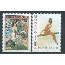 Tema Europa 2003 Monaco Yvert 2393/4 ** Mnh