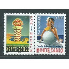 Tema Europa 2004 Monaco Yvert 2437/8 ** Mnh