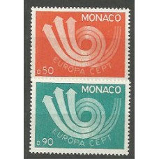 Tema Europa 1973 Monaco Yvert 917/8 ** Mnh