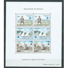 Tema Europa 1979 Monaco Yvert Hoja 17 ** Mnh