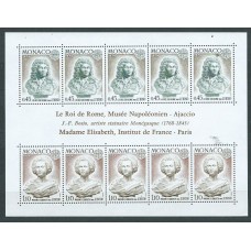 Tema Europa 1974 Monaco Yvert Hoja 9 ** Mnh