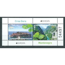 Tema Europa 2012 Montenegro Yvert Hoja 12 ** Mnh