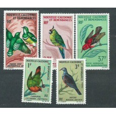 Nueva Caledonia - Correo Yvert 330/1+A88/90 * Mh Fauna. Aves